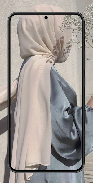 hijab style wallpaper Screenshot 1
