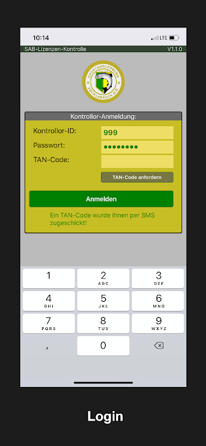 SAB-Lizenzen-Kontrolle Screenshot 0