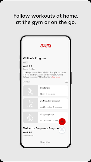 Axioms Performance Screenshot 3