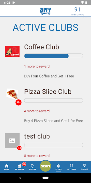 ZipLine Rewards Screenshot 2
