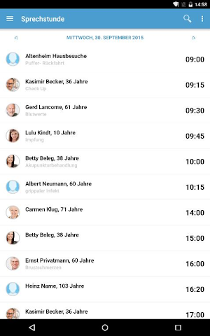 CGM M1 PRO Meine Patienten-App Screenshot 3