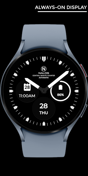 Nighty Analog 11 - watch face Screenshot 2