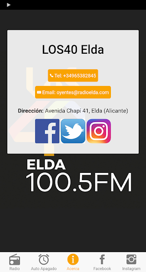 LOS40 Elda Screenshot 2