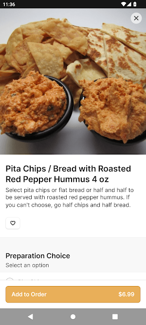 Pita Place Screenshot 1