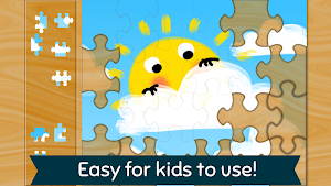 Weather Puzzles for Kids- Gold Screenshot 2
