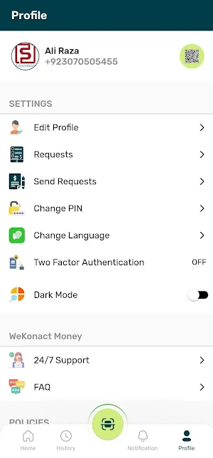 WeKonact Pay Screenshot 2