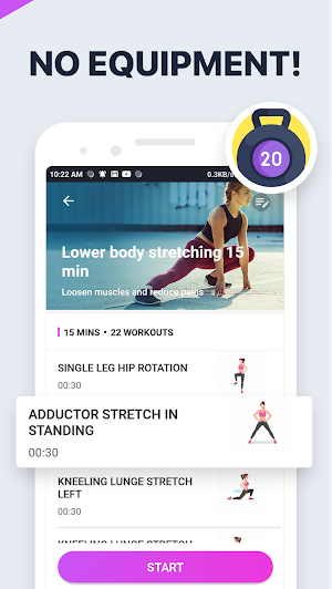 Female Stretching Exercises Screenshot 3