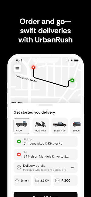 urbanRush Driver Screenshot 0