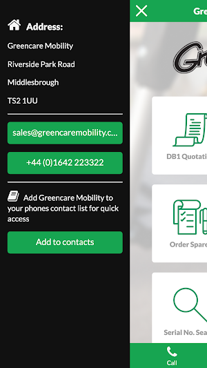 Greencare Mobility Screenshot 1