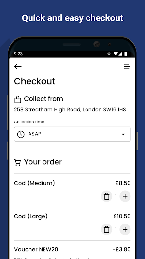 Castella Fish Bar Screenshot 2
