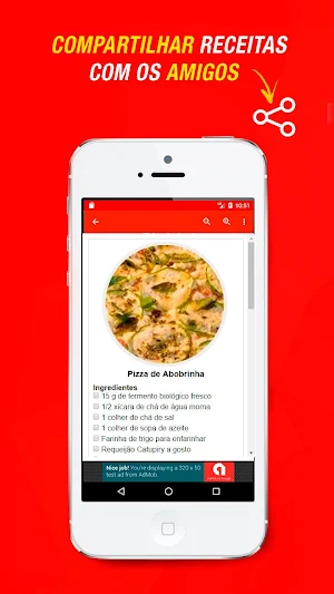 Receitas Vegetarianas Screenshot 0
