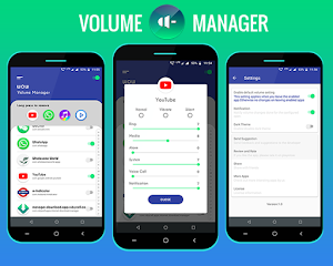 WOW Volume Manager - App volume control Screenshot 0