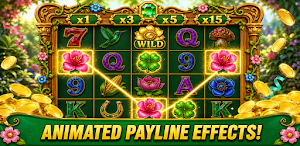 Emerald Garden Slots Screenshot 2