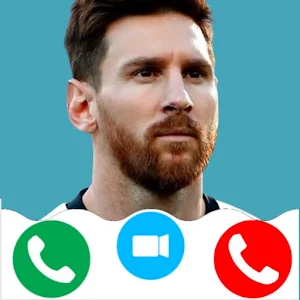 Messi video call prank Screenshot 0