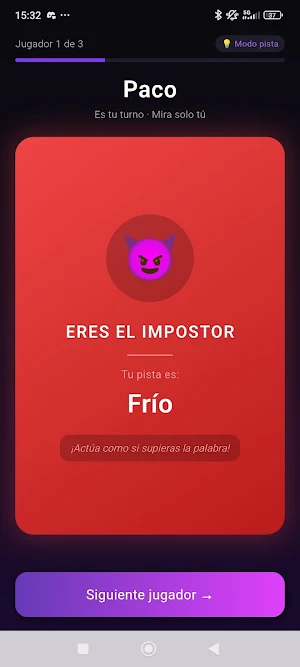 Impostor - ¿Quién es impostor? Screenshot 3