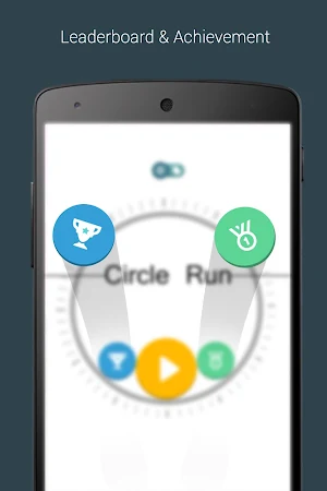 Circle Run - 360 Spikes Game Screenshot 0