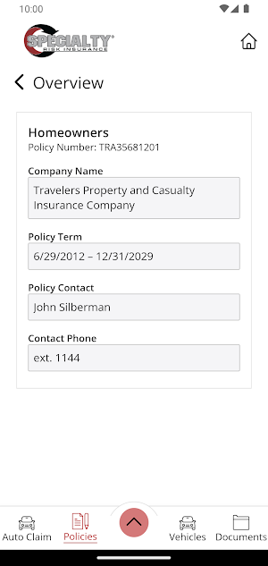 Specialty Risk Management LLC Screenshot 3