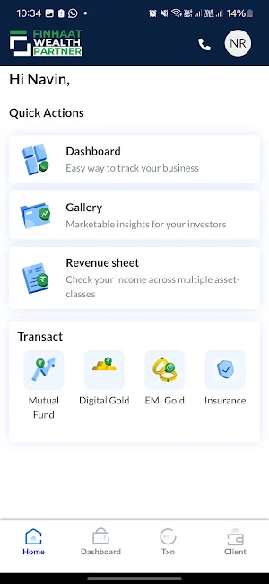 Finhaat Wealth Partner Screenshot 1