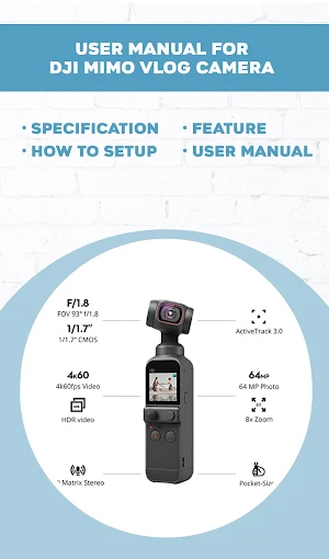 Dji Mimo Vlog Camera Hint App Screenshot 1