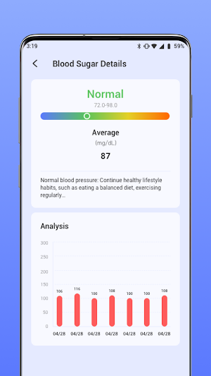 Blood Pressure Monitor Screenshot 3