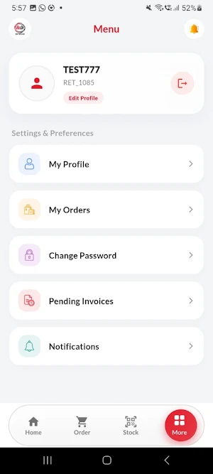 Redi Retailer Screenshot 3