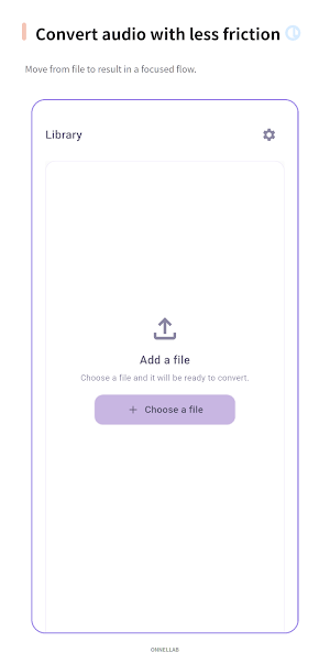 Quivra – MP3 Media Converter Screenshot 0