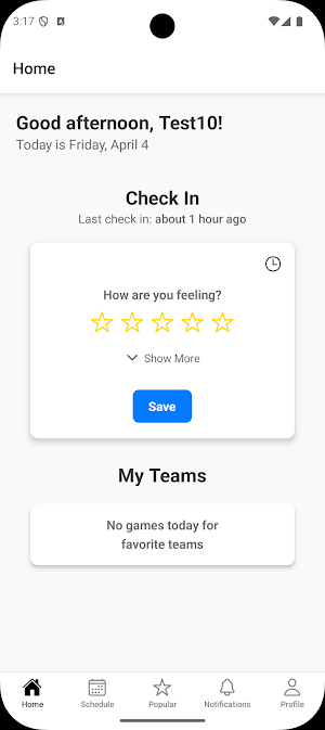 JITAI MitiGators Screenshot 0