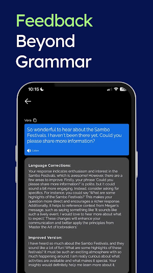 SpeakFocus: AI Language Coach Screenshot 1