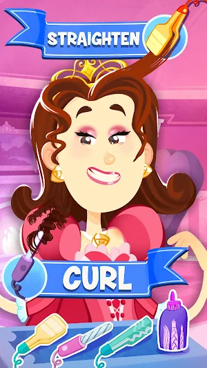 Princess Hair Salon for girls Screenshot 1