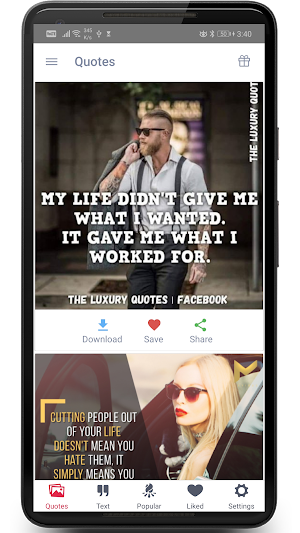 Think Rich Quotes & Sayings - Money Quotes Screenshot 2