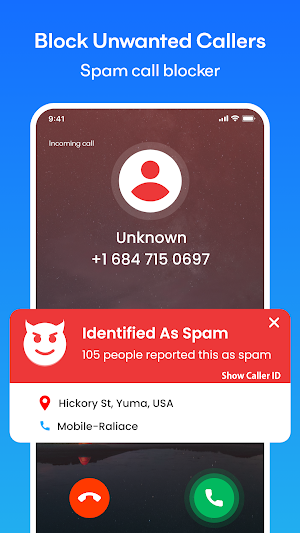 Caller ID - True Spam Blocker Screenshot 1