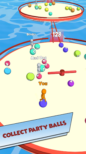 Bridge Race 3D : Party Ball Screenshot 0
