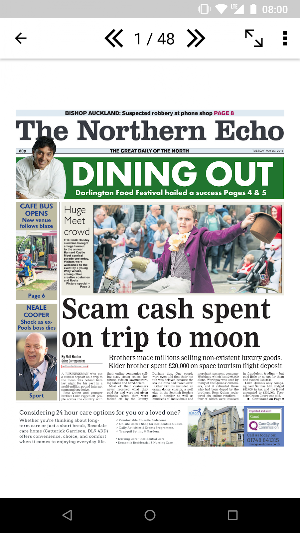 Northern Echo Screenshot 1