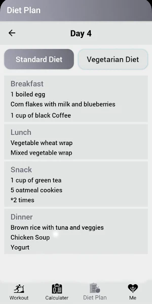 Flat Stomach Fitness & Diet Screenshot 3