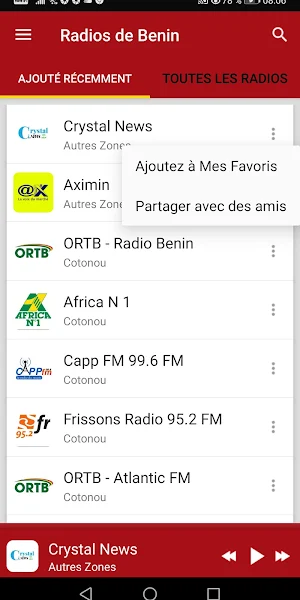 Benin Radio Stations Screenshot 1
