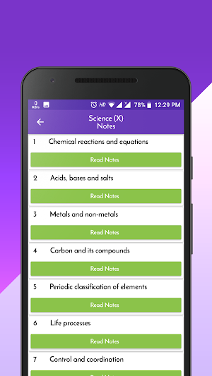 Class 10 Notes Offline Screenshot 2