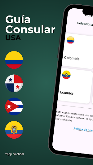 Guía Consular USA Screenshot 0