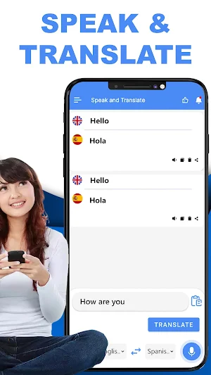 Speak and Translate Screenshot 1