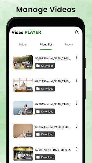 Video Player - All Format Screenshot 2