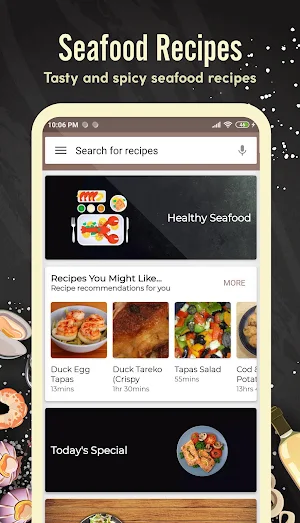 Seafood Recipes Screenshot 0