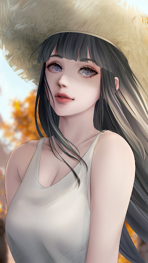 Hinata Hyuga Wallpaper HD 4K Screenshot 0