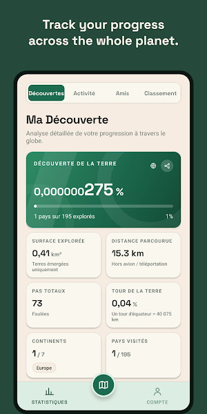Terrax: Fog Map & Step Tracker Screenshot 2