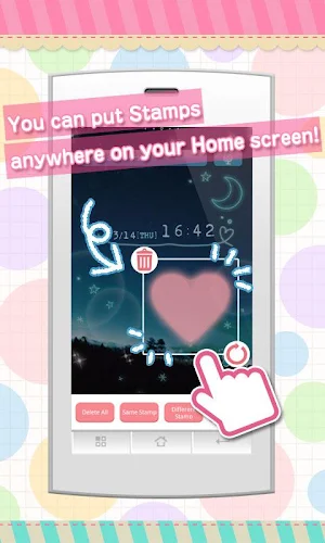 Stamp: Sparkly and See-through Screenshot 3