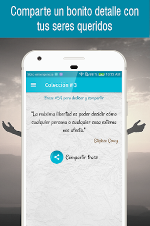 frases de actitud positiva y mensajes positivos Screenshot 3