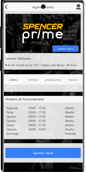 Spencer Prime Barber Screenshot 2