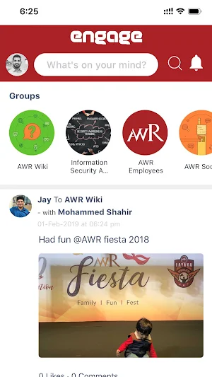 AWR Engage Screenshot 1