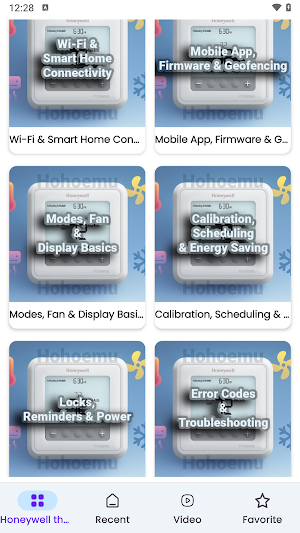 Honeywell thermostat App Hint Screenshot 0