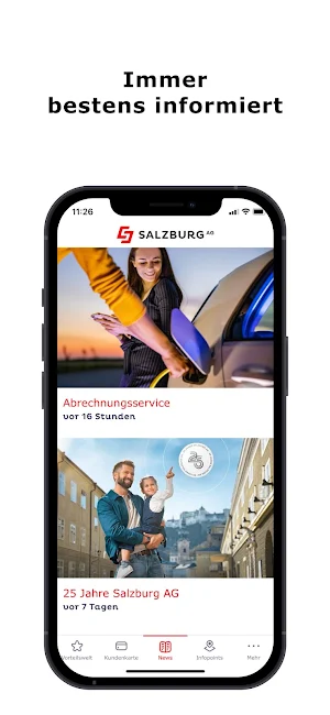 Salzburg AG Vorteilswelt Screenshot 1
