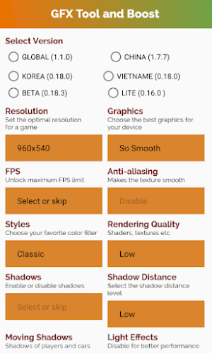 Gfx Tool Pro  For PUB Battlegrounds  - FPS Meter Screenshot 2