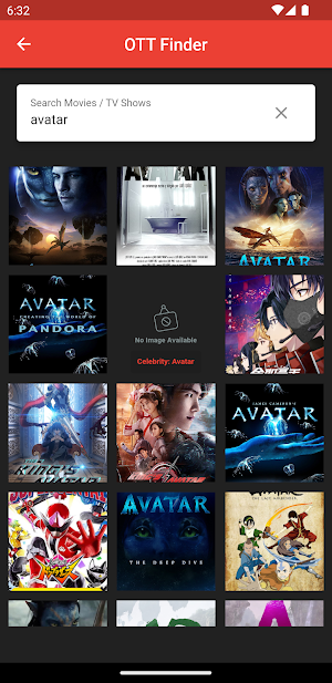 OTT Movie Finder Screenshot 2